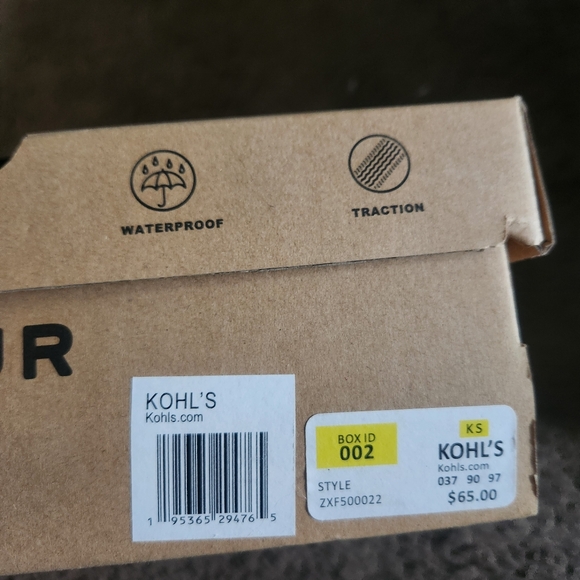 ZeroXposur Alaska wp winter boots new with box size 4Y big boy shoes waterproof - Picture 6 of 7